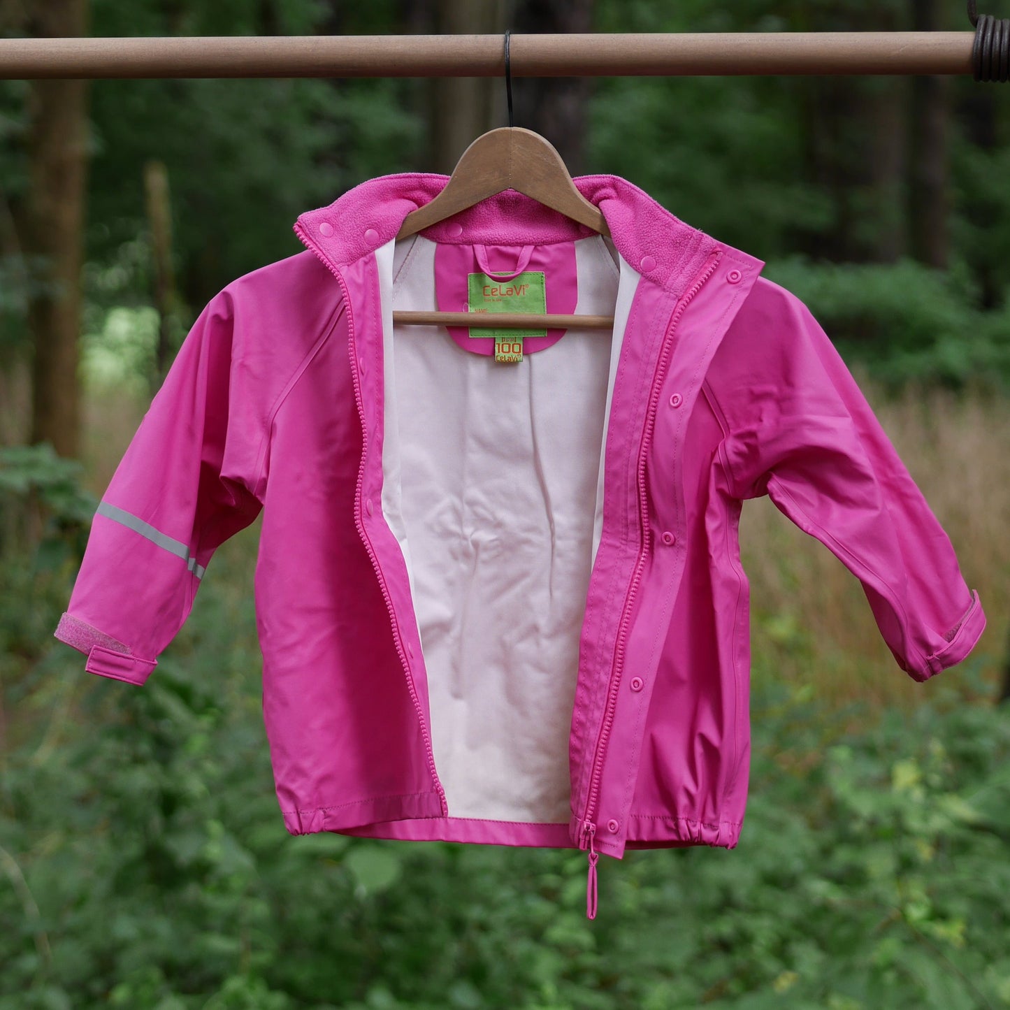 Classic Rain Coat - Real Pink - Size 100 (3 yr)