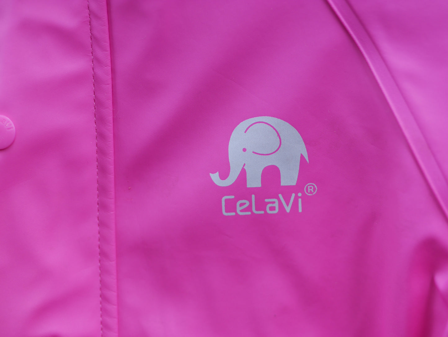 Classic Rain Coat - Real Pink - Size 100 (3 yr)