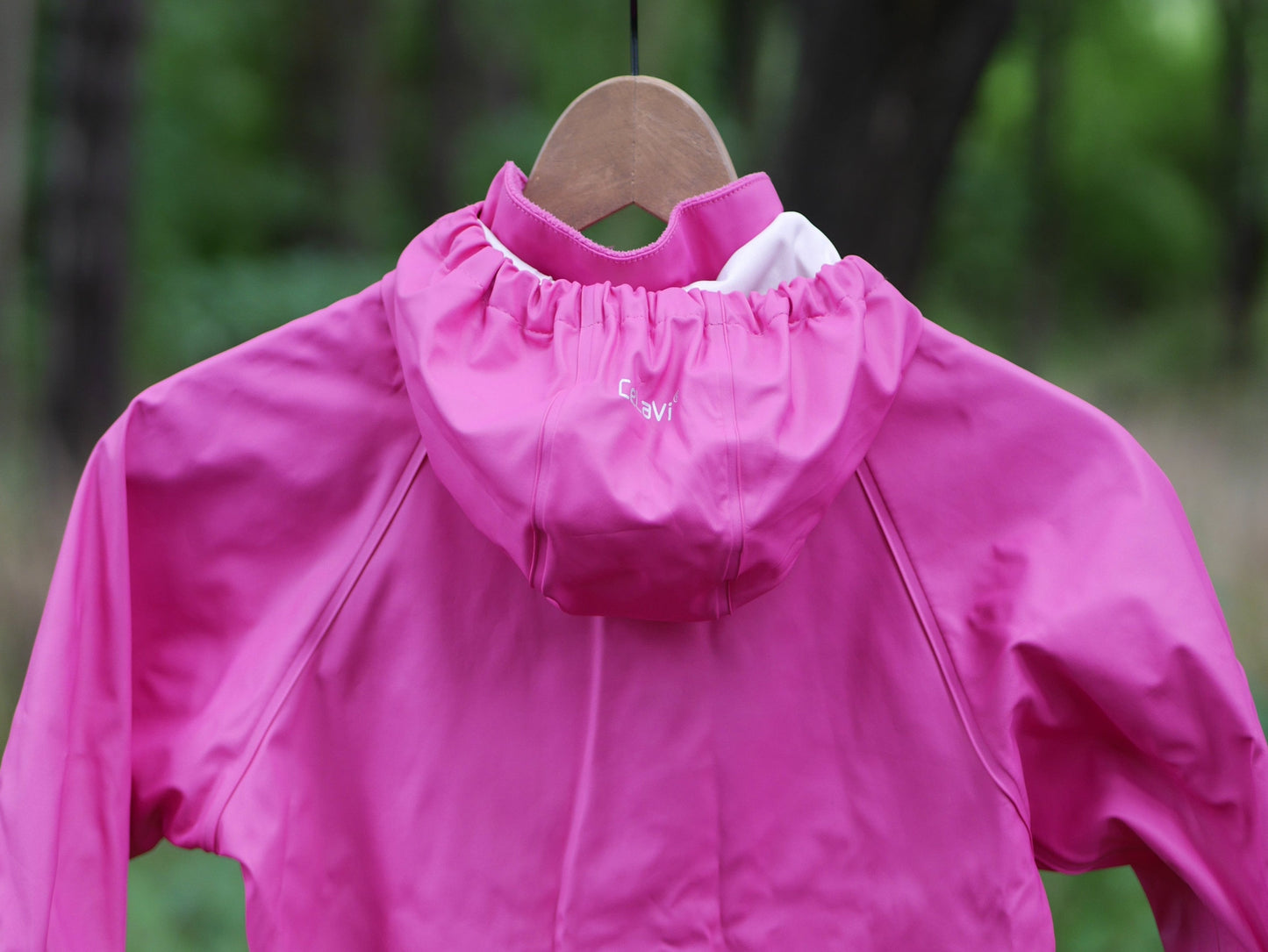 Classic Rain Coat - Real Pink - Size 100 (3 yr)