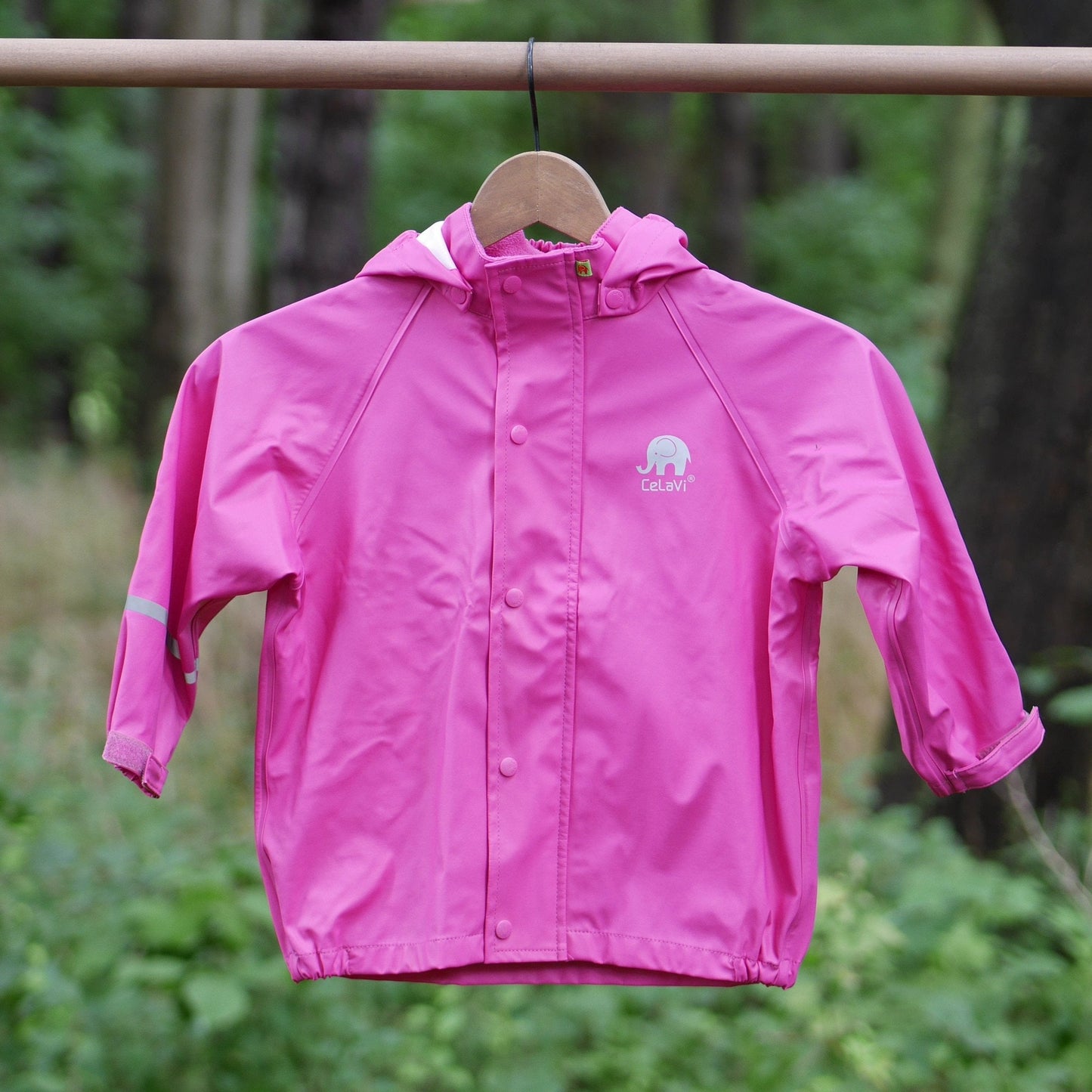 Classic Rain Coat - Real Pink - Size 100 (3 yr)