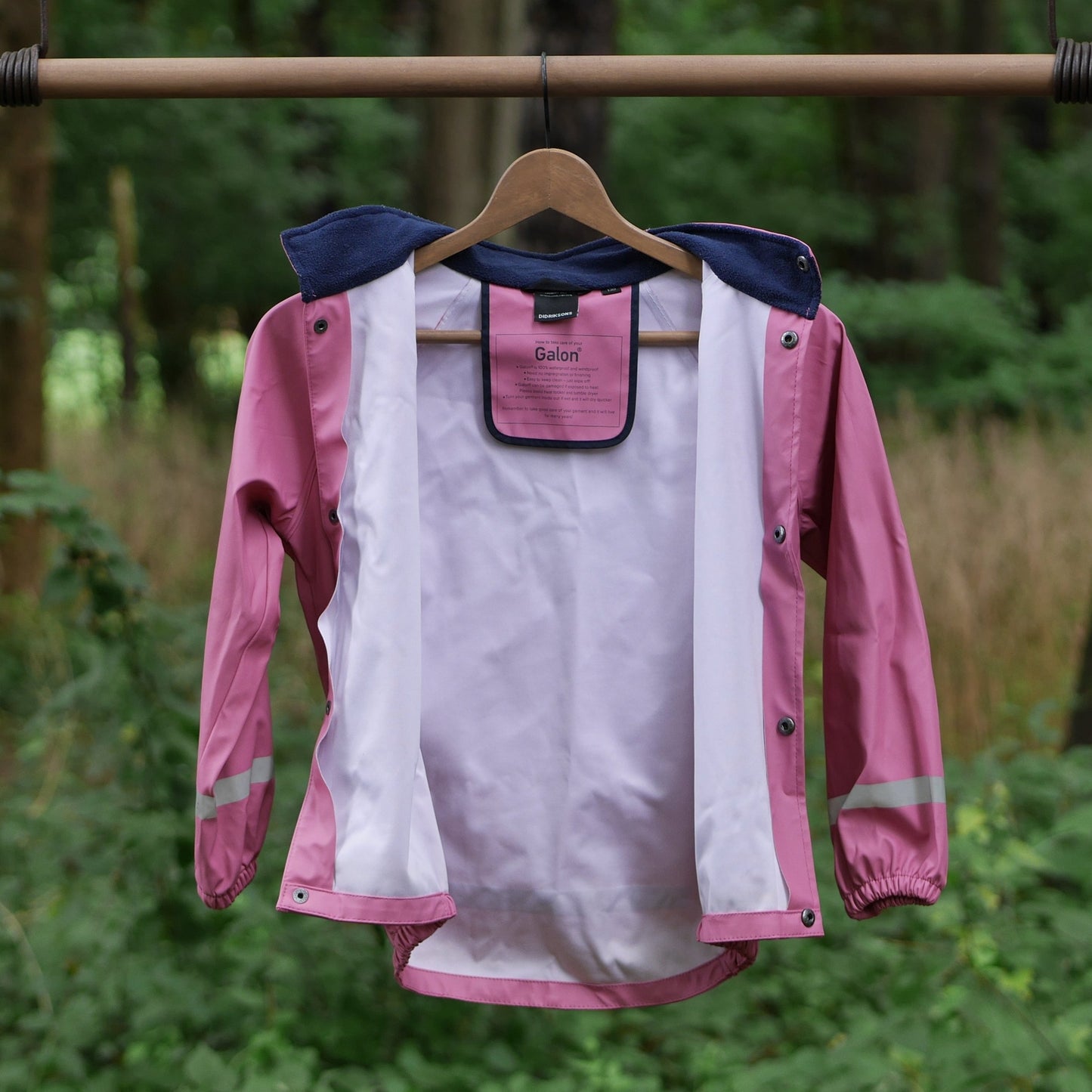 Slaskeman Kids' Rain Jacket 6 - Sweet Pink - Size 130 (7-8 yr)