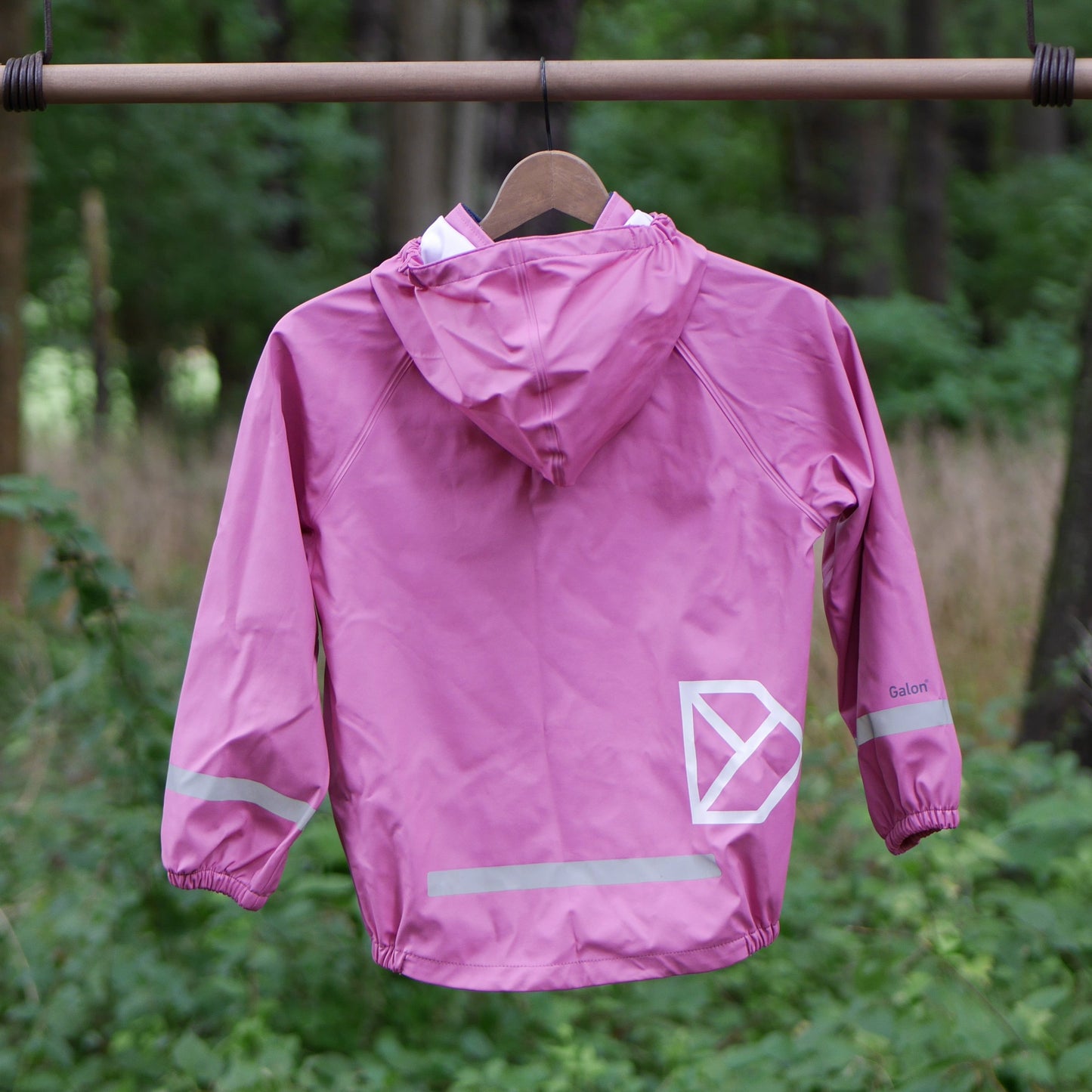 Slaskeman Kids' Rain Jacket 6 - Sweet Pink - Size 130 (7-8 yr)