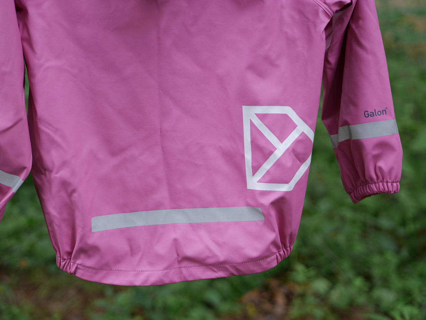 Slaskeman Kids' Rain Jacket 6 - Sweet Pink - Size 130 (7-8 yr)