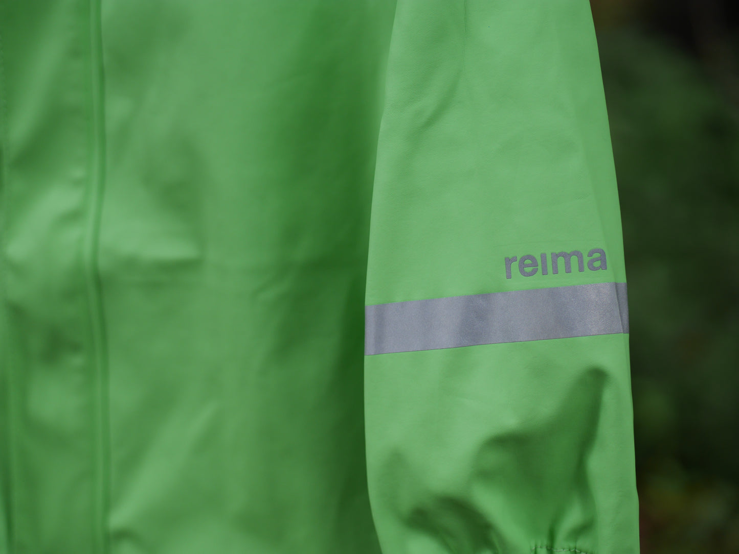 Lampi Waterproof Hooded Rain Coat - Summer Green - Size 122 (7 yr)