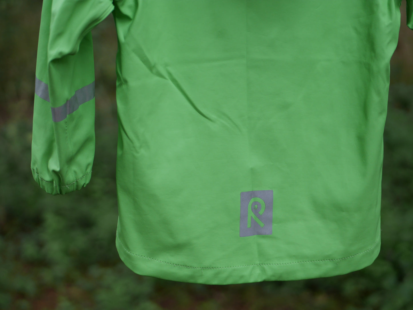 Lampi Waterproof Hooded Rain Coat - Summer Green - Size 122 (7 yr)