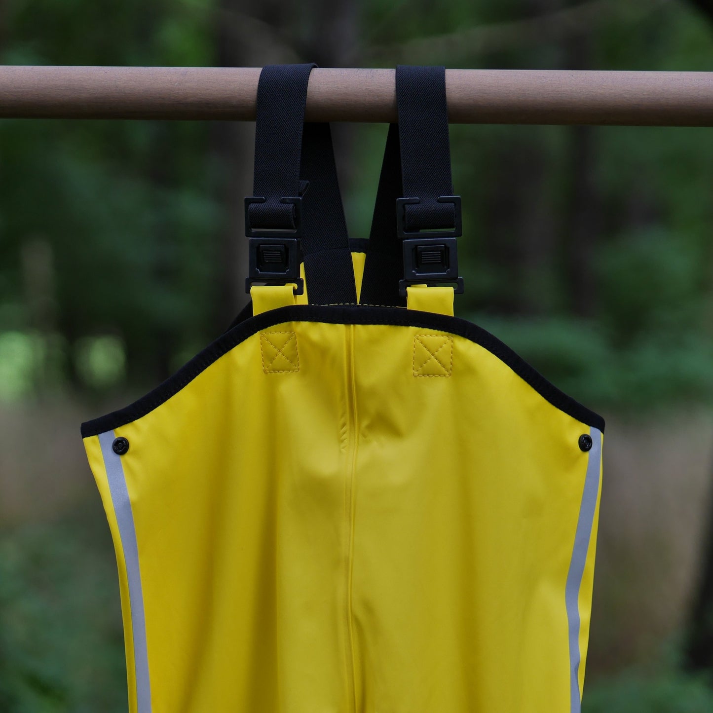 Lammikko Rain Pants/Bib - Yellow - Size 80 cm (12-18 m)