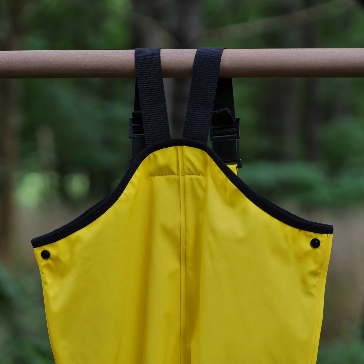 Lammikko Rain Pants/Bib - Yellow - Size 80 cm (12-18 m)