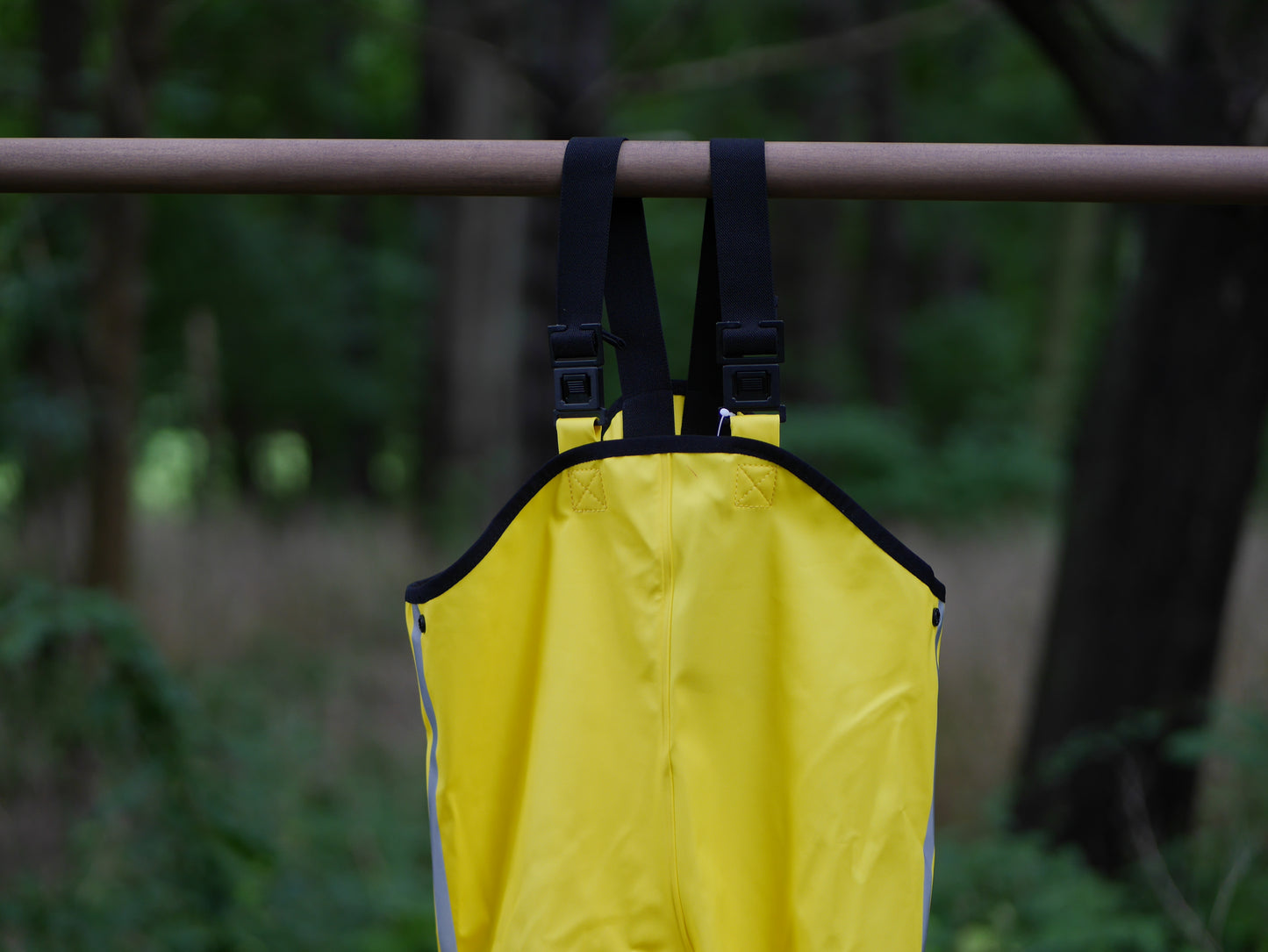 Lammikko Rain Pants/Bib - Yellow- Size 98 (3T)