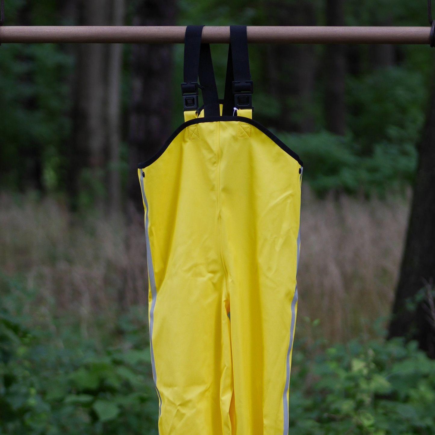 Lammikko Rain Pants/Bib - Yellow- Size 98 (3T)
