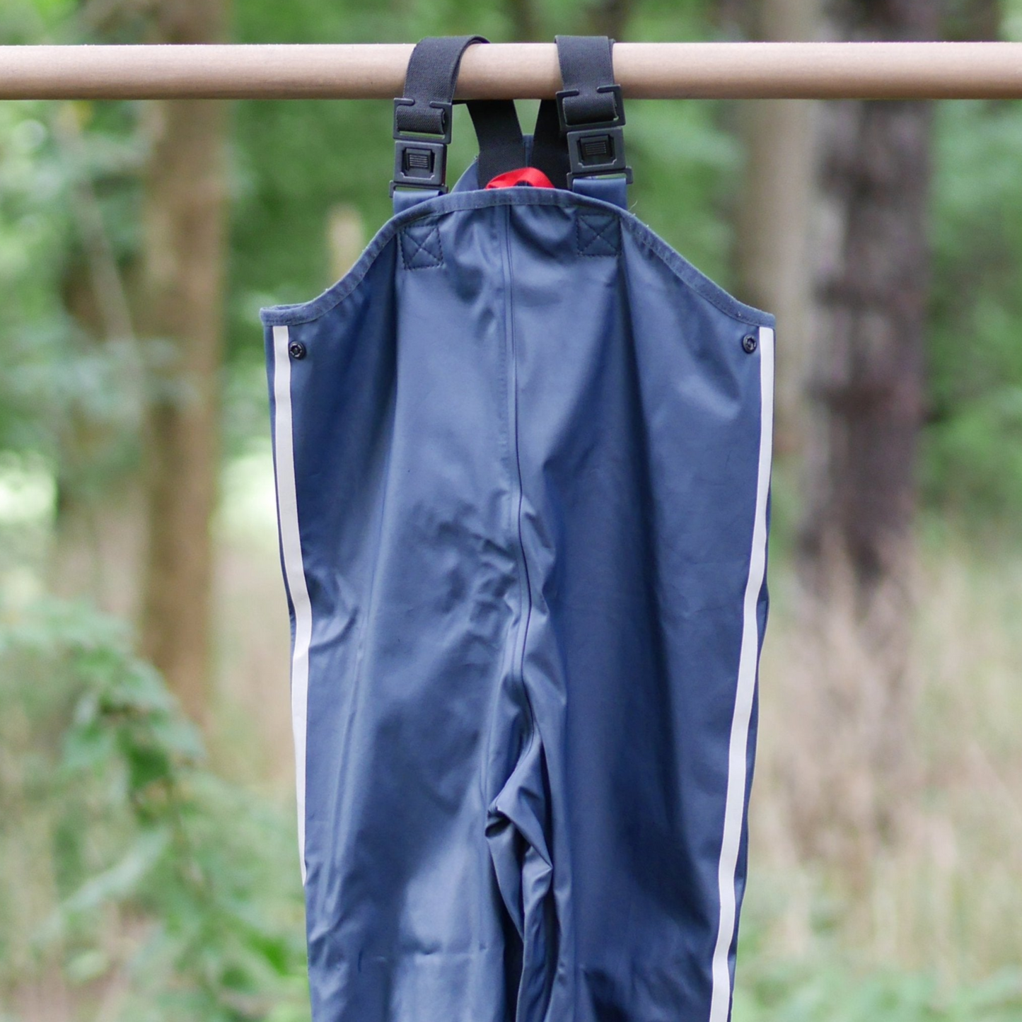 Lammikko Rain Pants/Bib - Navy - Size 86 (18-24 m)