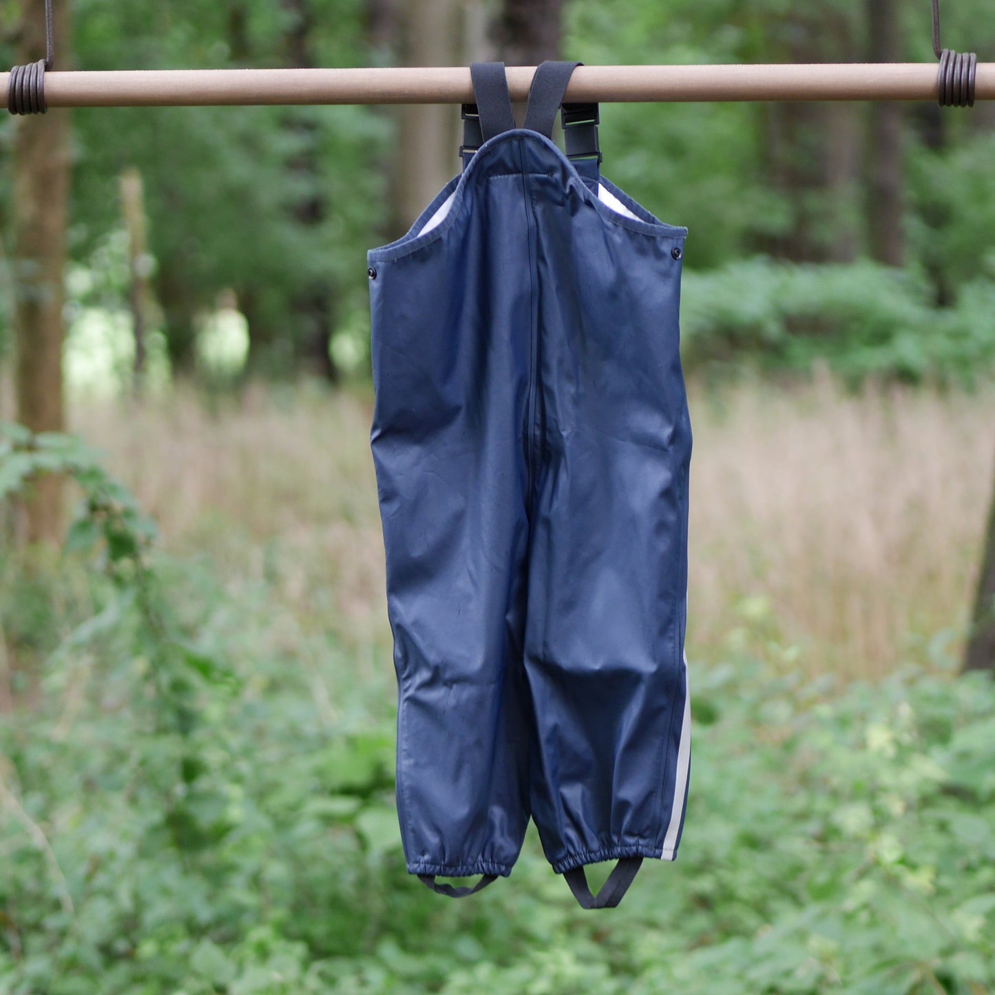 Lammikko Rain Pants/Bib - Navy - Size 86 (18-24 m)