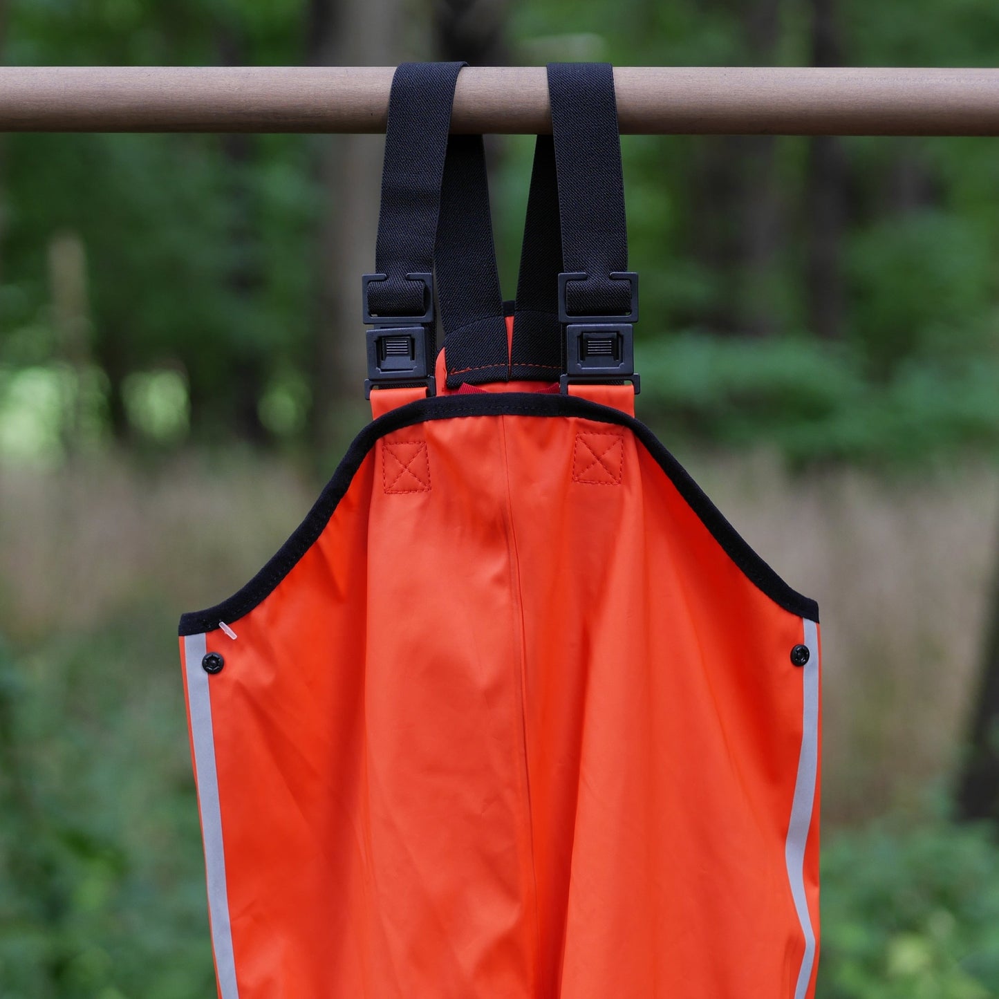Lammikko Rain Pants/Bib - Orange - Size 122 (7 yr)