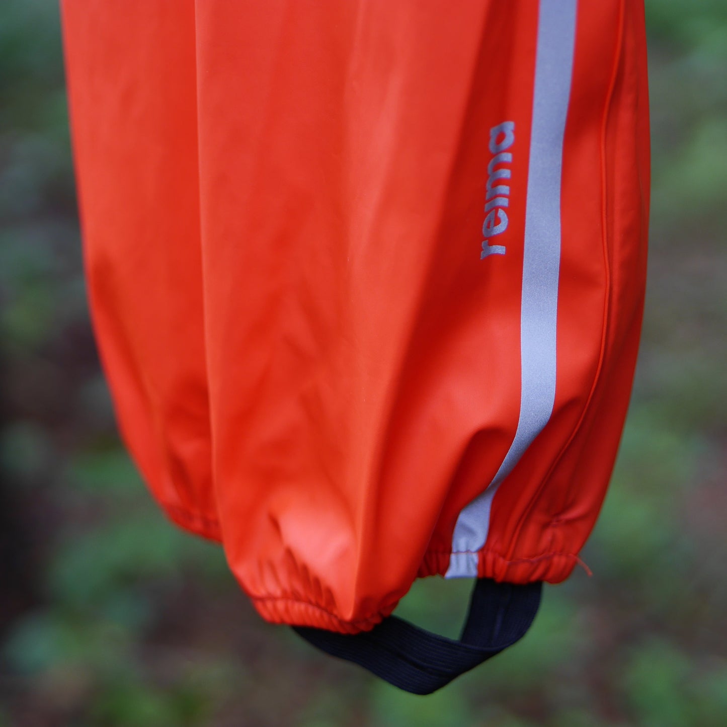 Lammikko Rain Pants/Bib - Orange - Size 122 (7 yr)