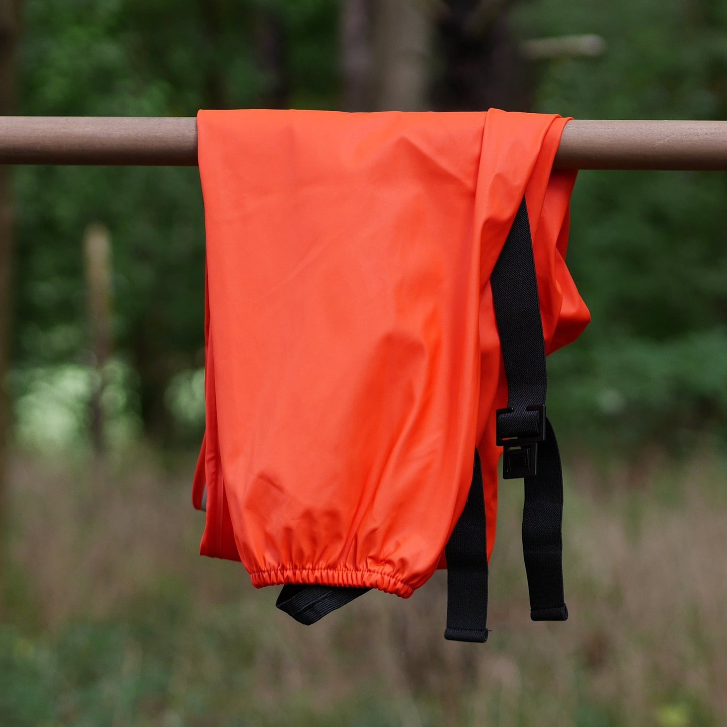Lammikko Rain Pants/Bib - Orange - Size 122 (7 yr)