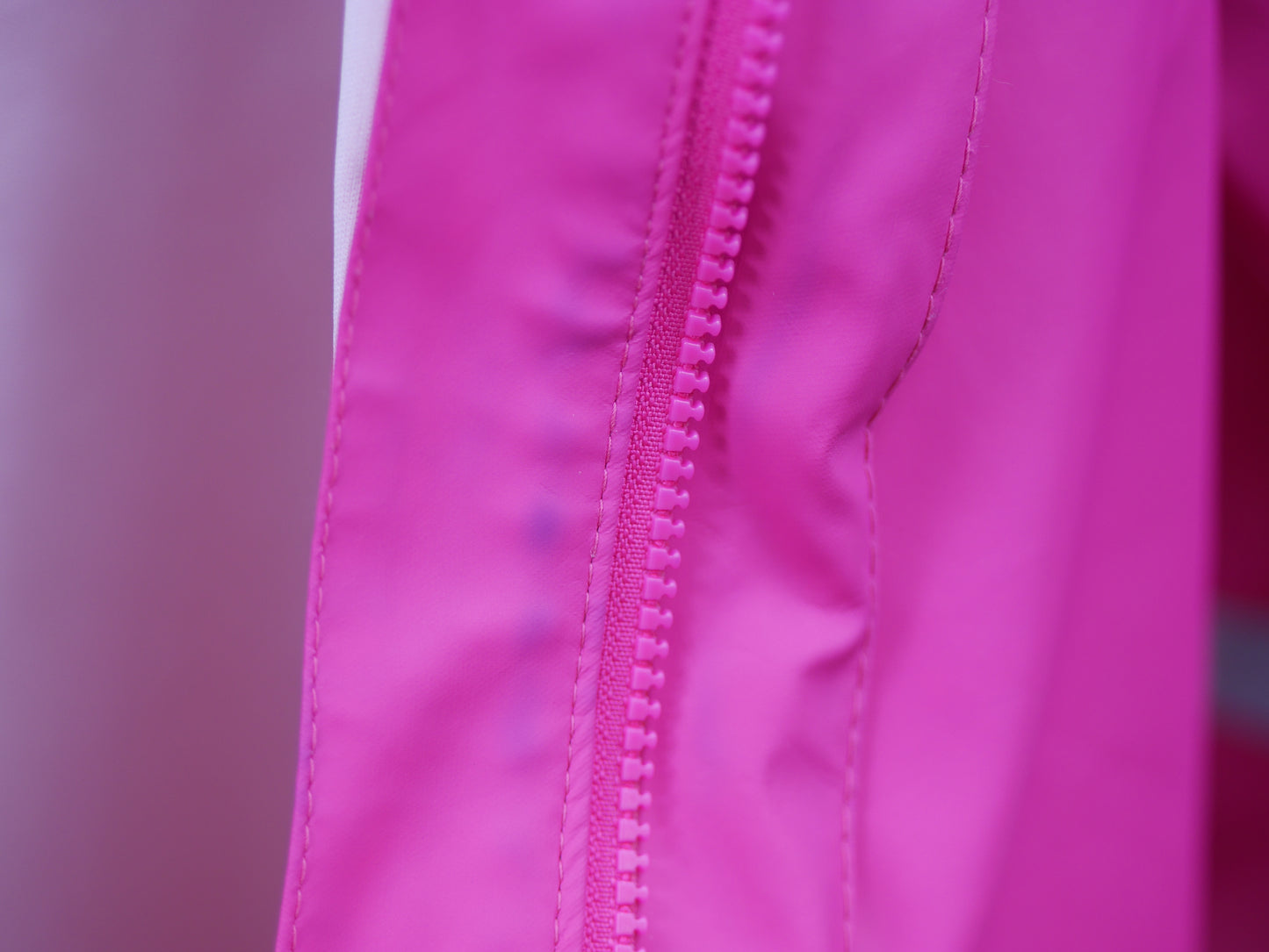 Lampi Waterproof Hooded Rain Coat - Fuchsia - Size 140 (10 yr)
