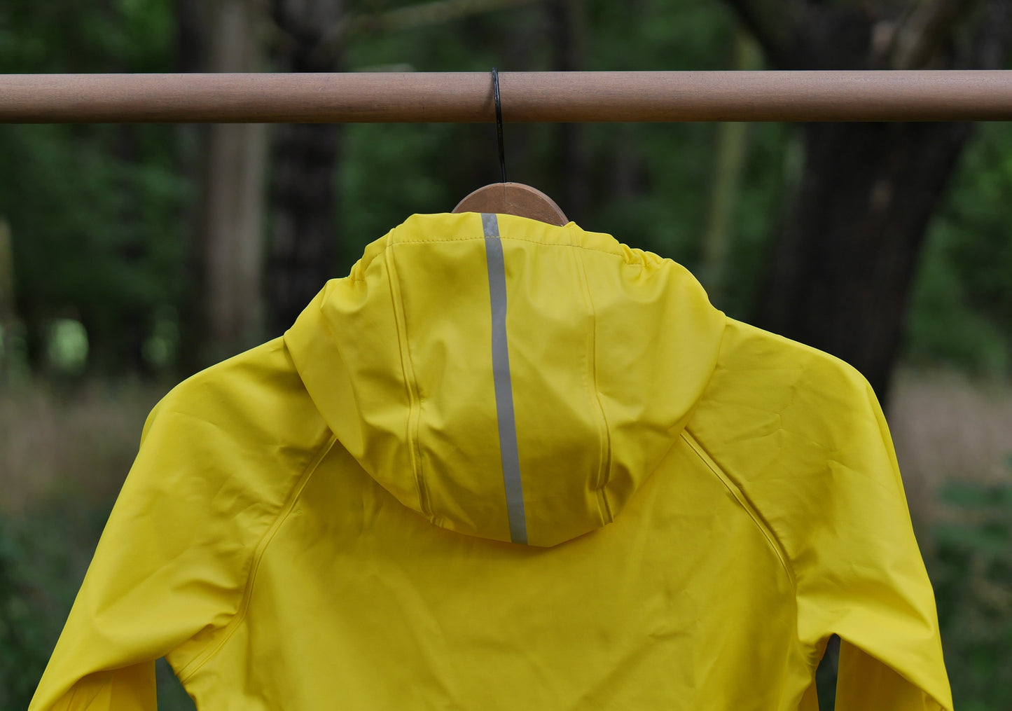 Lampi Waterproof Hooded Rain Coat - Yellow - Size 134 (9 yr)