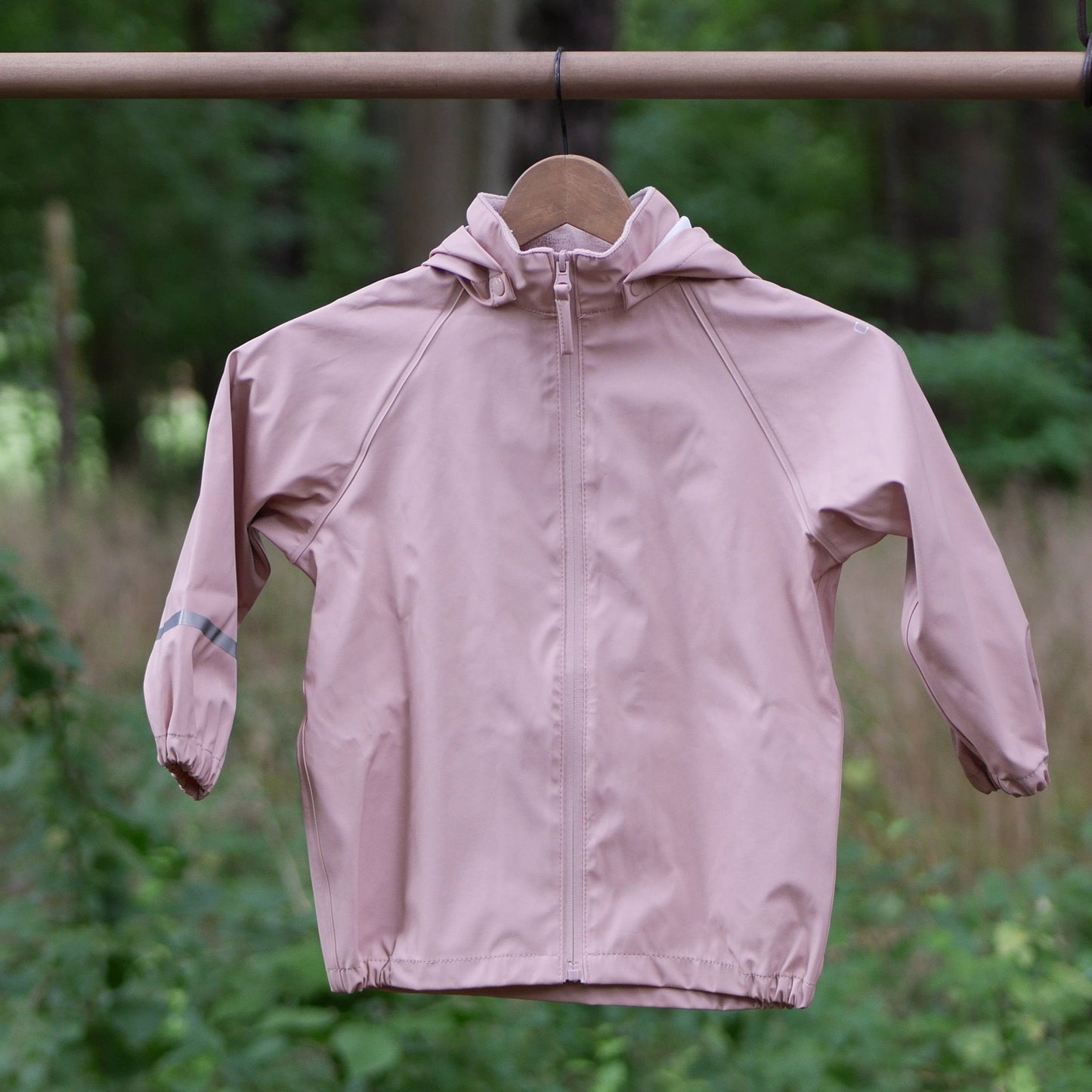 Eco Rain Coat - Misty Rose- Size 110 (5 yr)