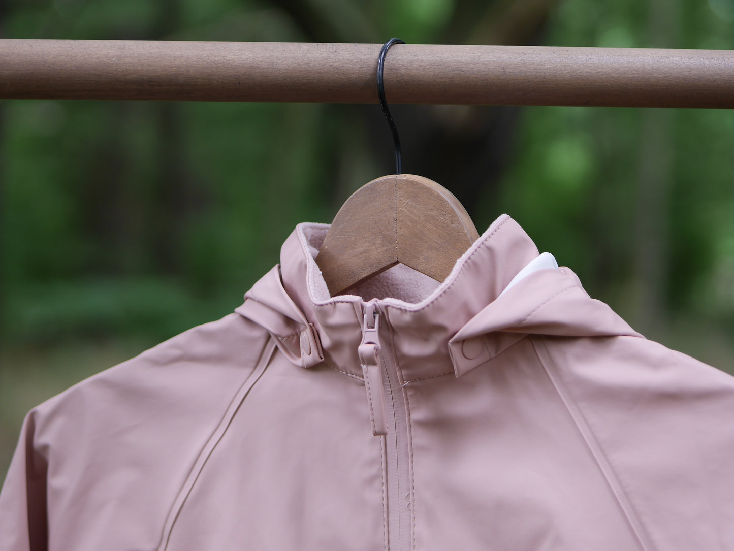 Eco Rain Coat - Misty Rose- Size 110 (5 yr)