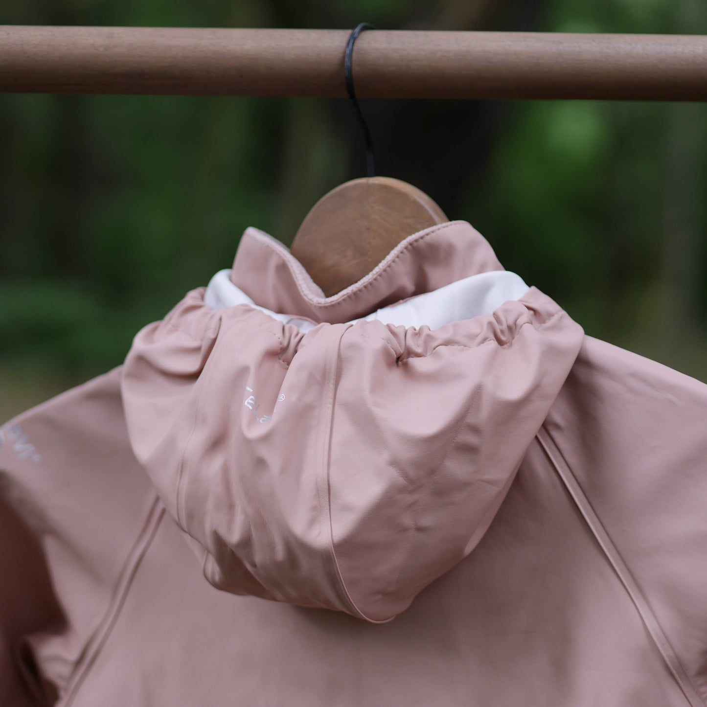 Eco Rain Coat - Misty Rose- Size 110 (5 yr)