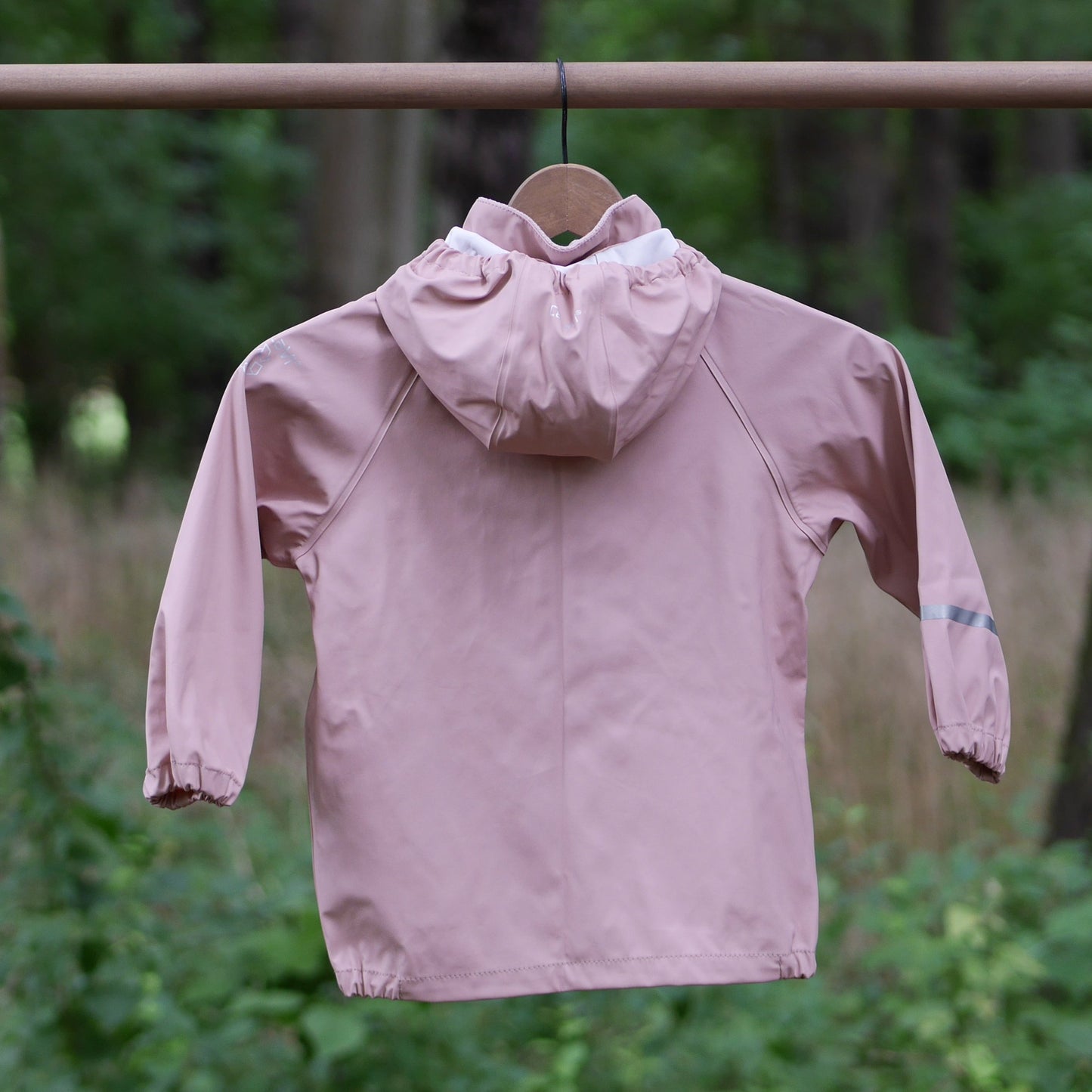 Eco Rain Coat - Misty Rose- Size 110 (5 yr)