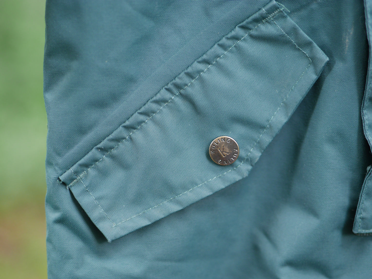 One Piece Bristol Shell Coverall Rain Suit - Deep Green- Size 110 (5 yr)