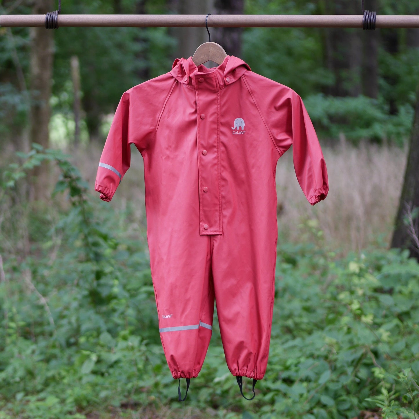 One Piece Classic Rain Suit- Baked Apple - Size 90 (2 yr)