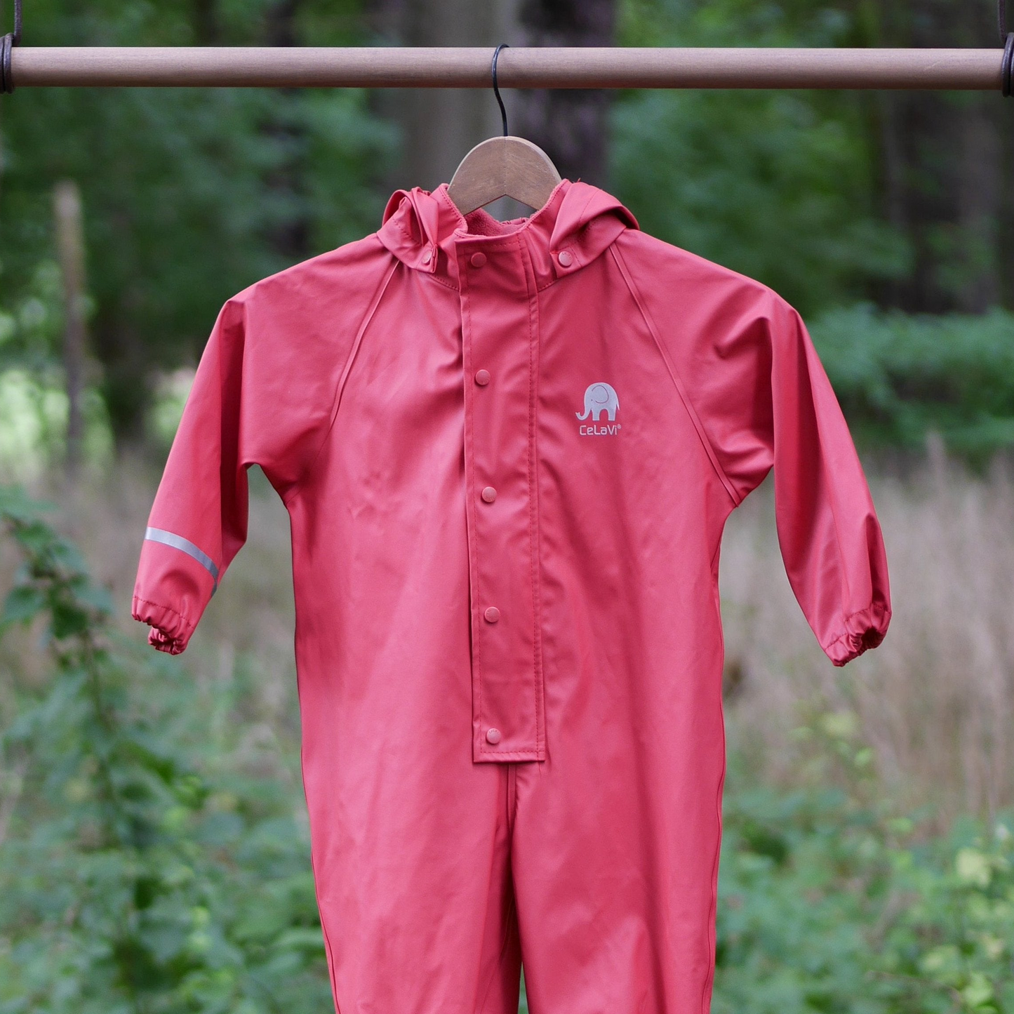 One Piece Classic Rain Suit- Baked Apple - Size 90 (2 yr)