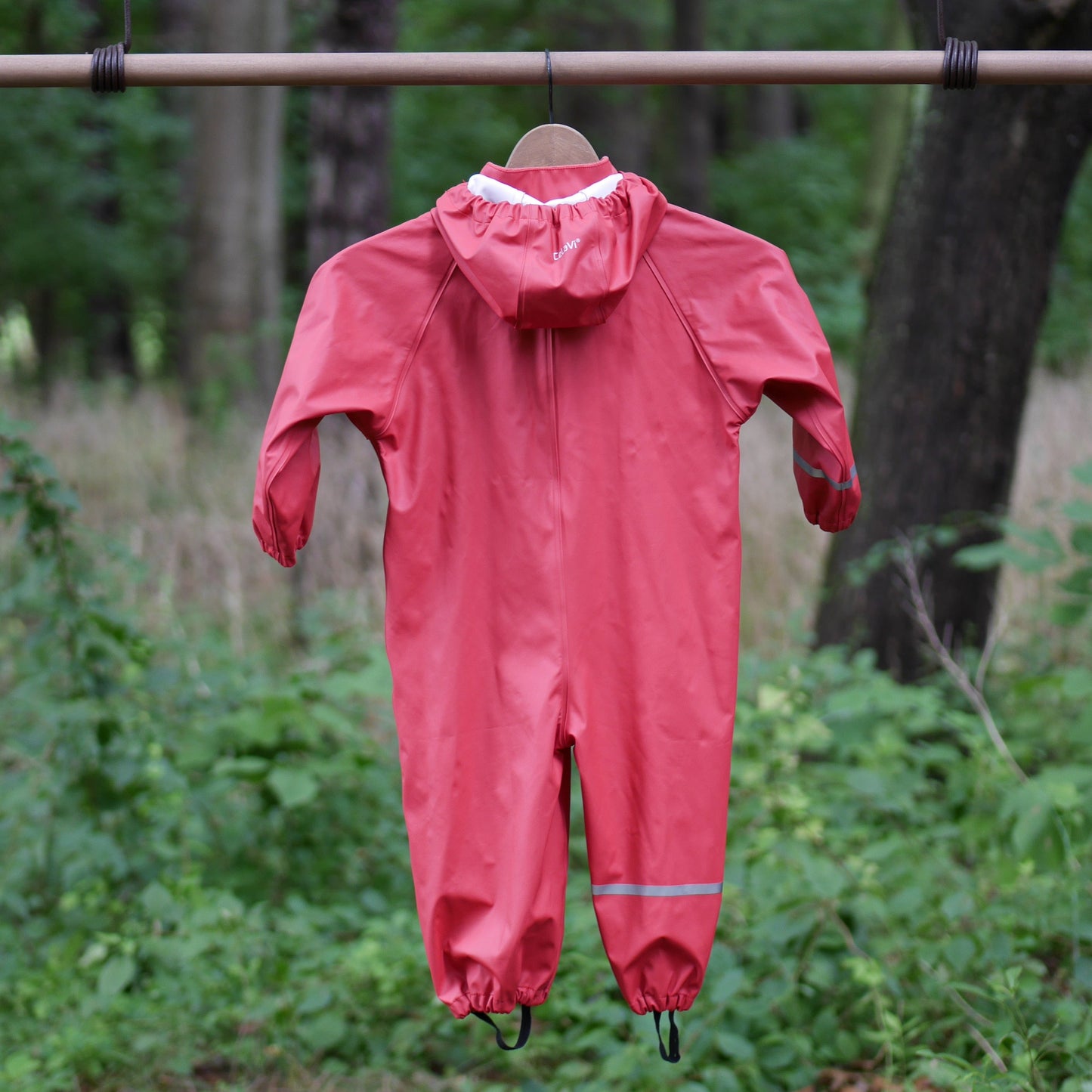 One Piece Classic Rain Suit- Baked Apple - Size 90 (2 yr)
