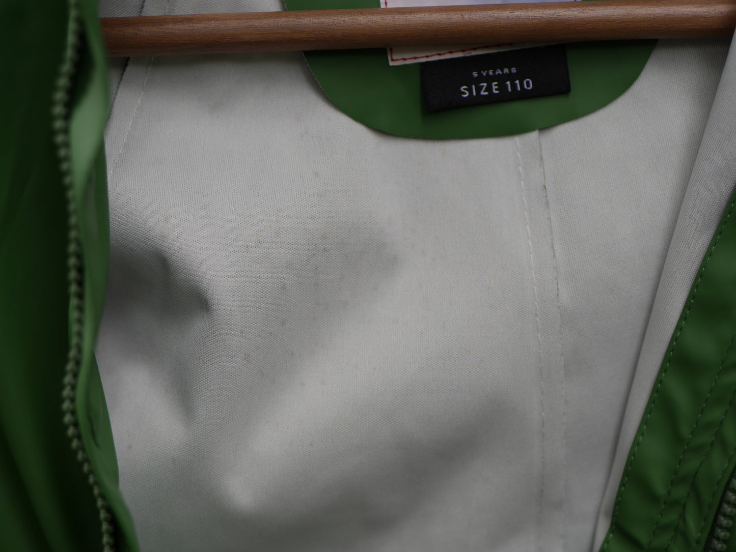 One Piece Classic Rain Suit- Elm Green - Size 110 (5 yr)