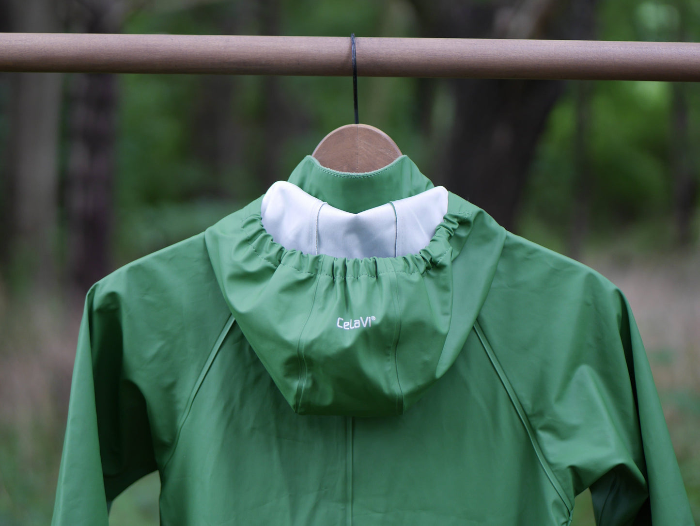 One Piece Classic Rain Suit- Elm Green - Size 110 (5 yr)