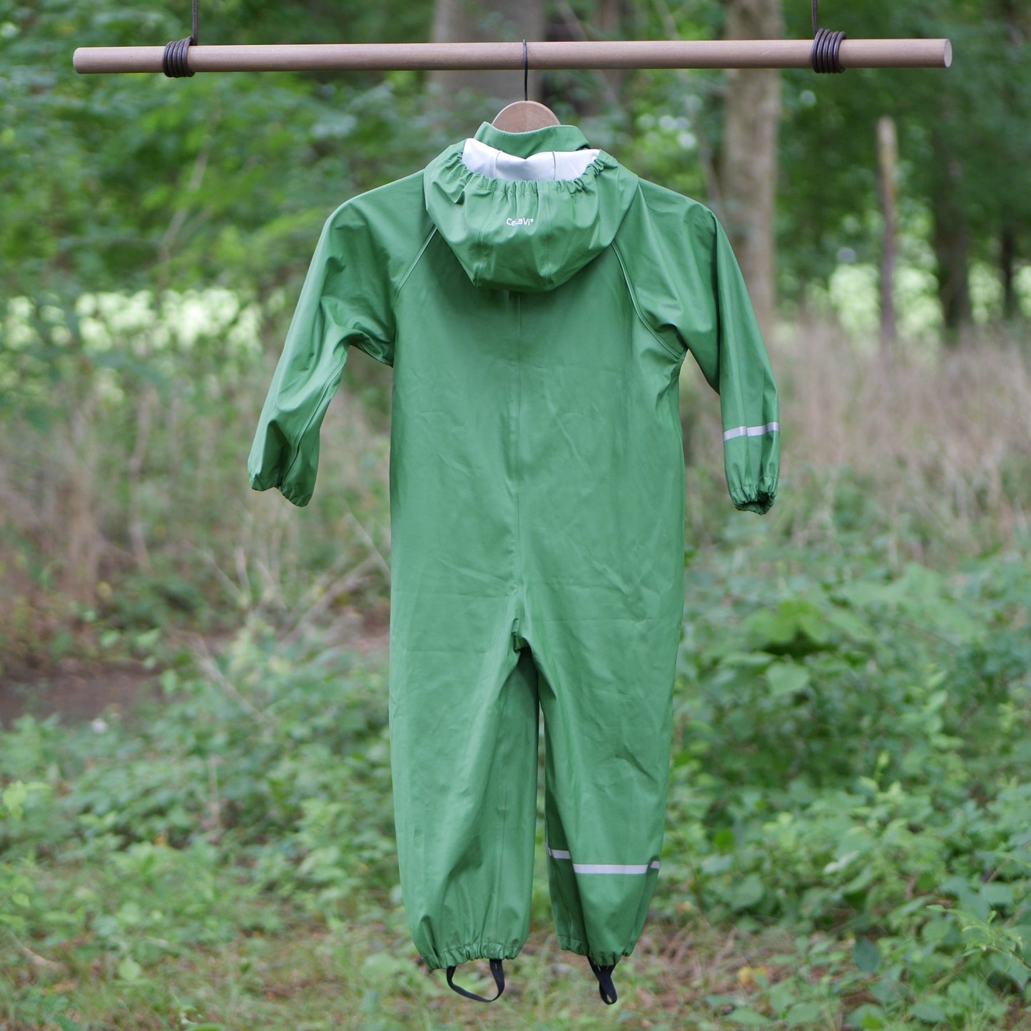 One Piece Classic Rain Suit- Elm Green - Size 110 (5 yr)