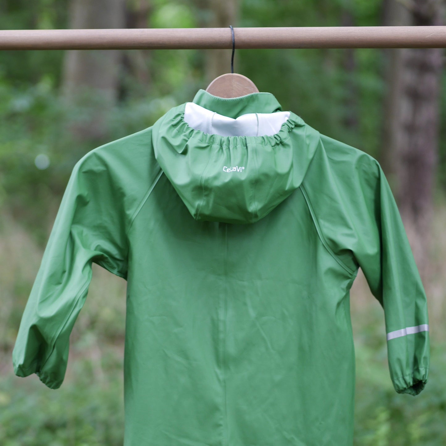 One Piece Classic Rain Suit- Elm Green - Size 110 (5 yr)