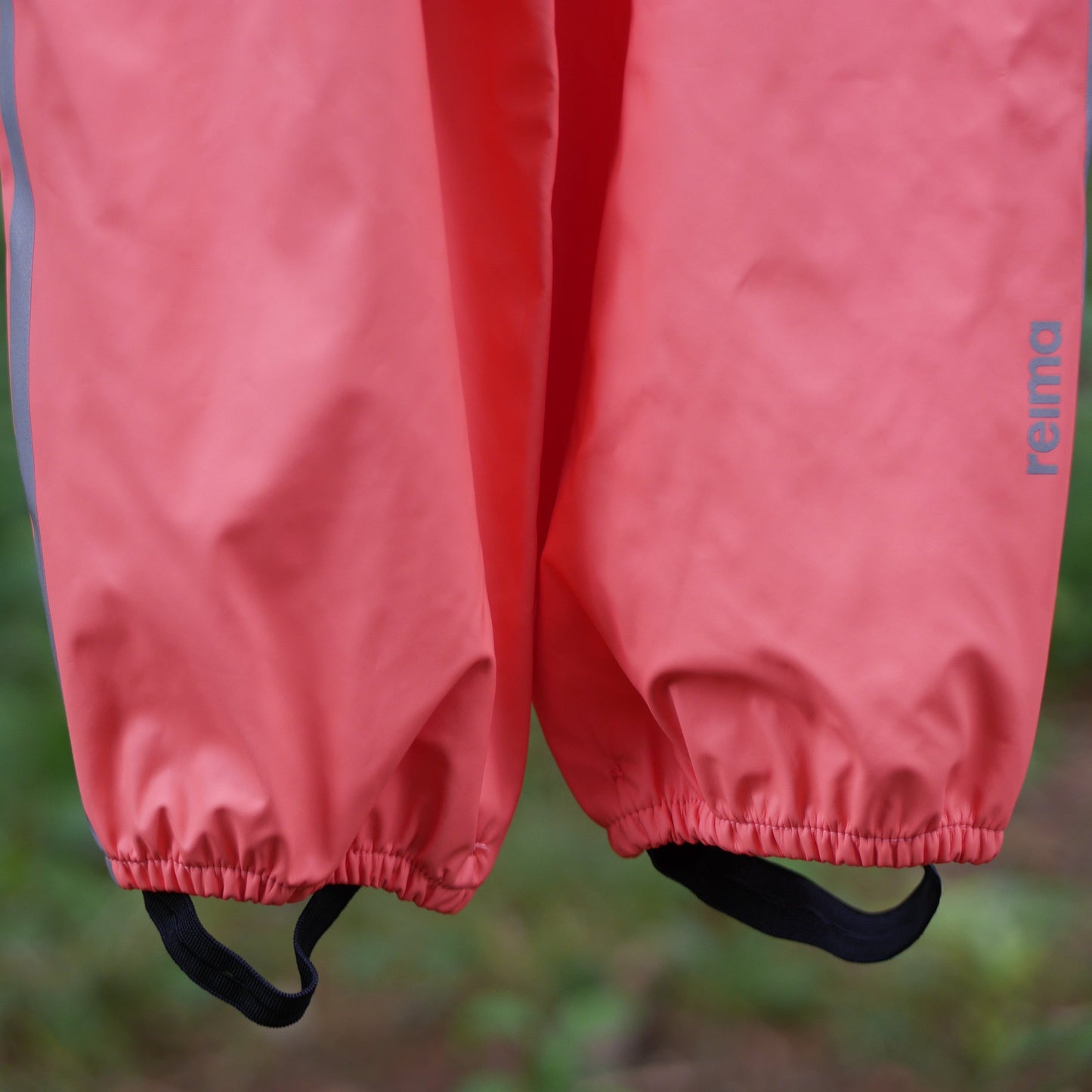 Lammikko Rain Pants/Bib - Misty Red - Size 116 (6 yr)