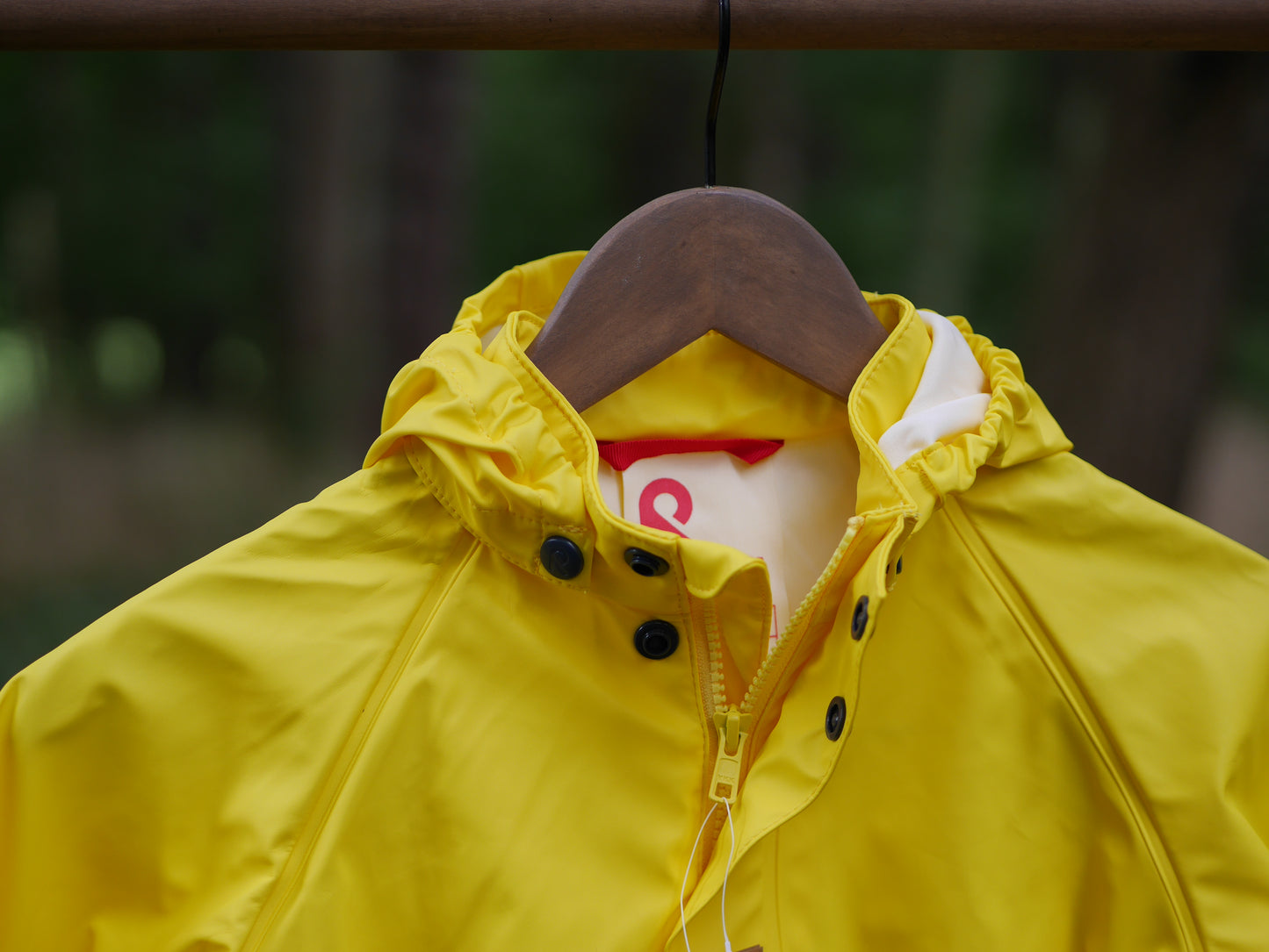 Lampi Waterproof Hooded Rain Coat- Yellow - Size 98 (3T)