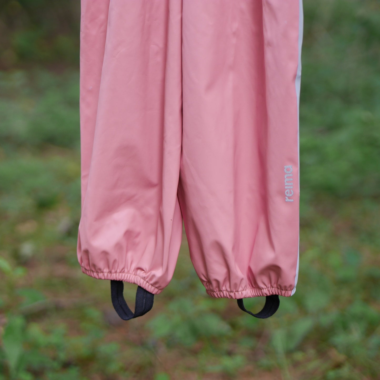 Lammikko Rain Pants/Bib - Rose Blush - Size 122 (7 yr)