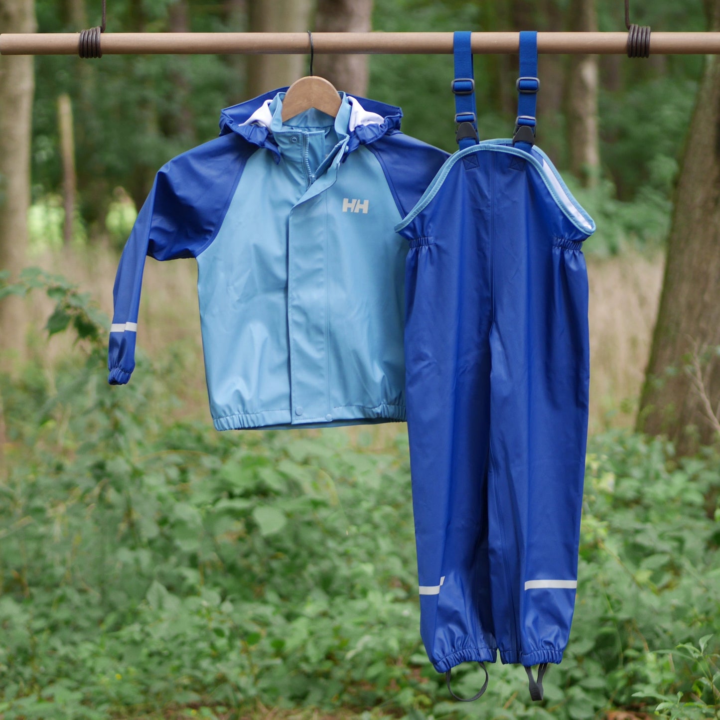 Kids' Bergen 2.0 PU Rain Set - Deep Fjord - Size 110 (5 yr)