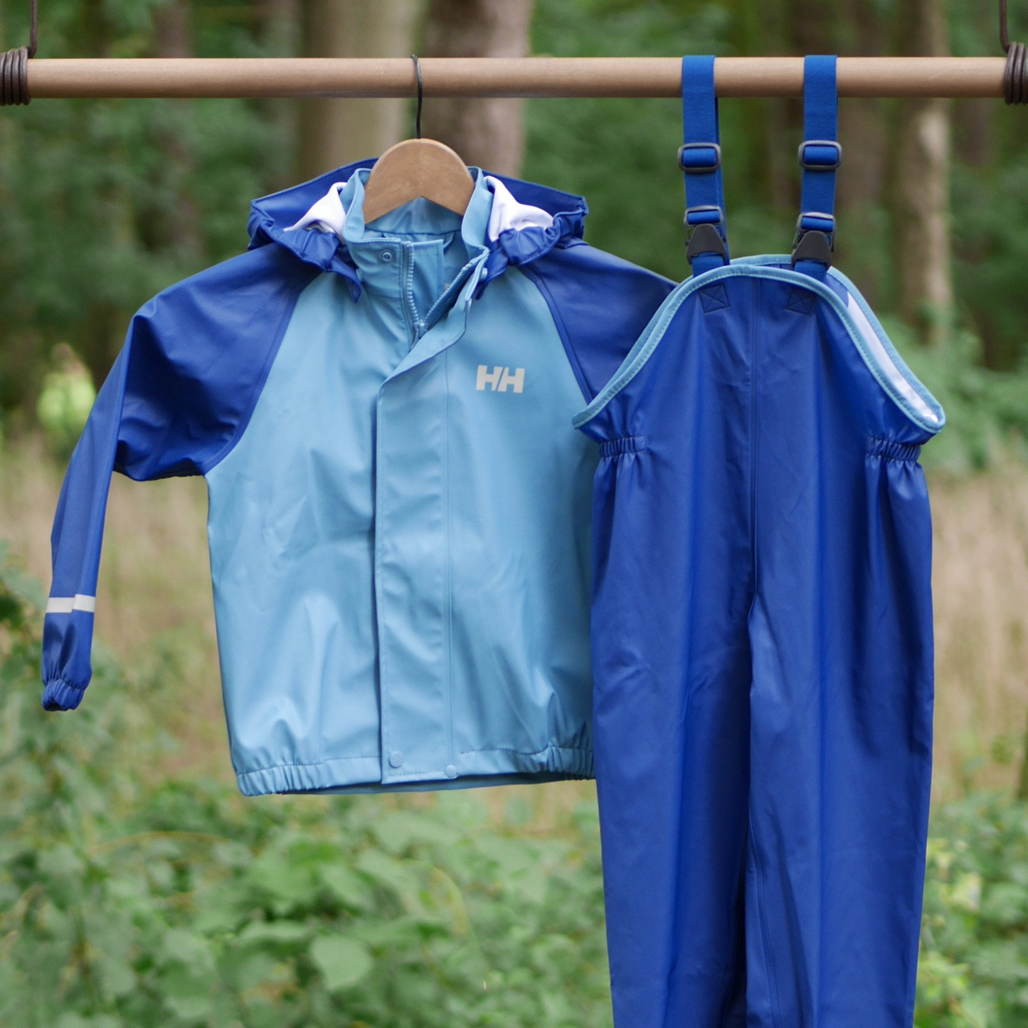 Kids' Bergen 2.0 PU Rain Set - Deep Fjord - Size 110 (5 yr)