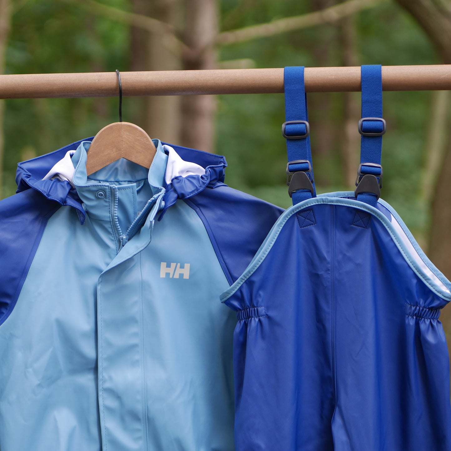 Kids' Bergen 2.0 PU Rain Set - Deep Fjord - Size 110 (5 yr)