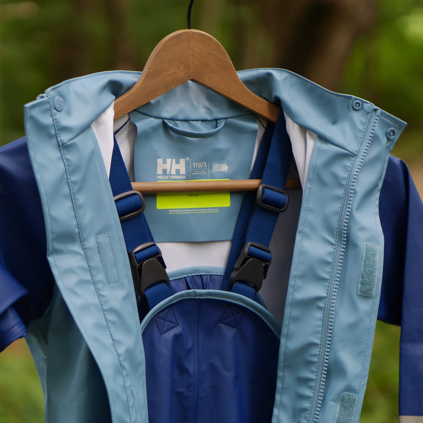 Kids' Bergen 2.0 PU Rain Set - Deep Fjord - Size 110 (5 yr)