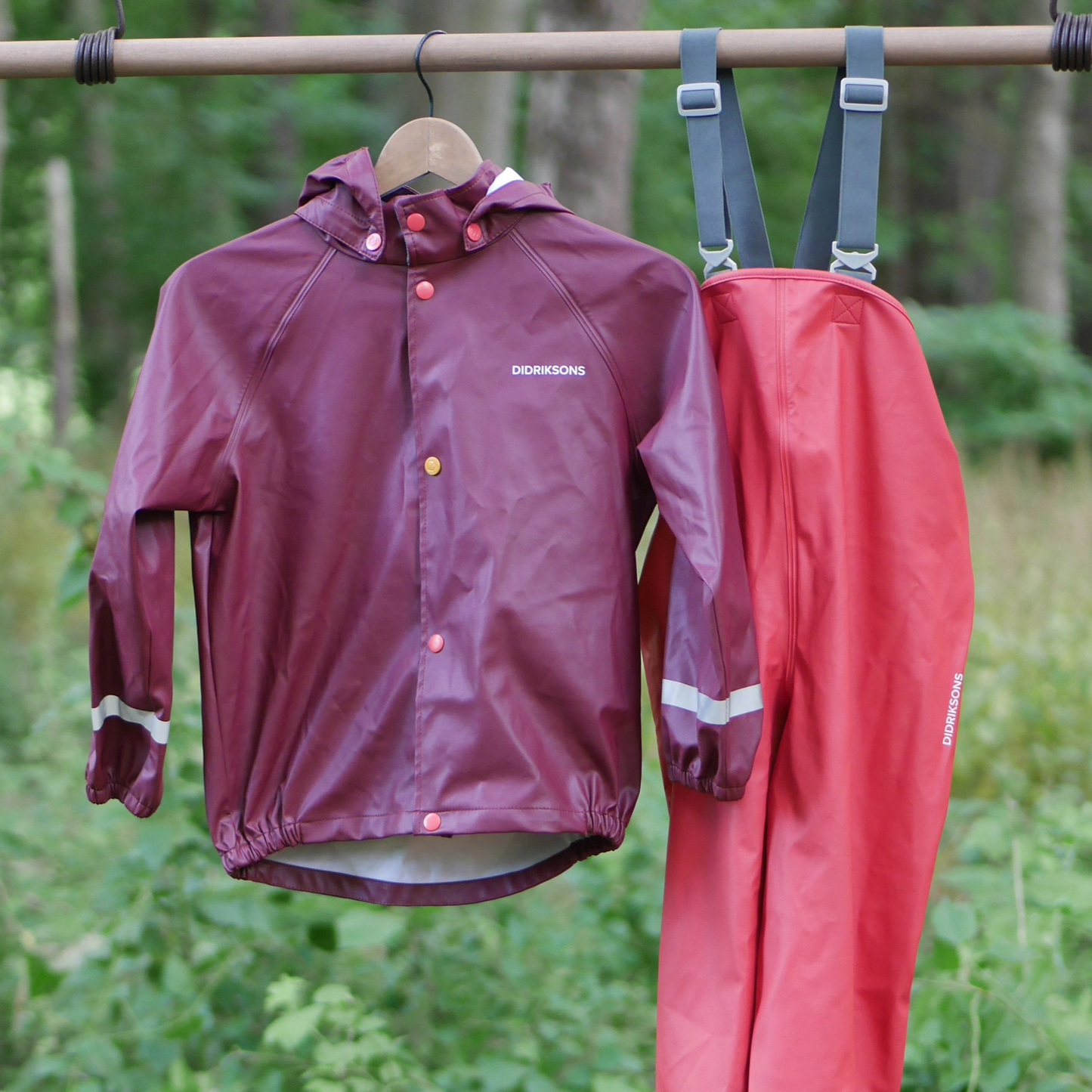 Slaskeman Kids' Set 5 - Rioja Red/Barn - Size 130 (7-8 yr)