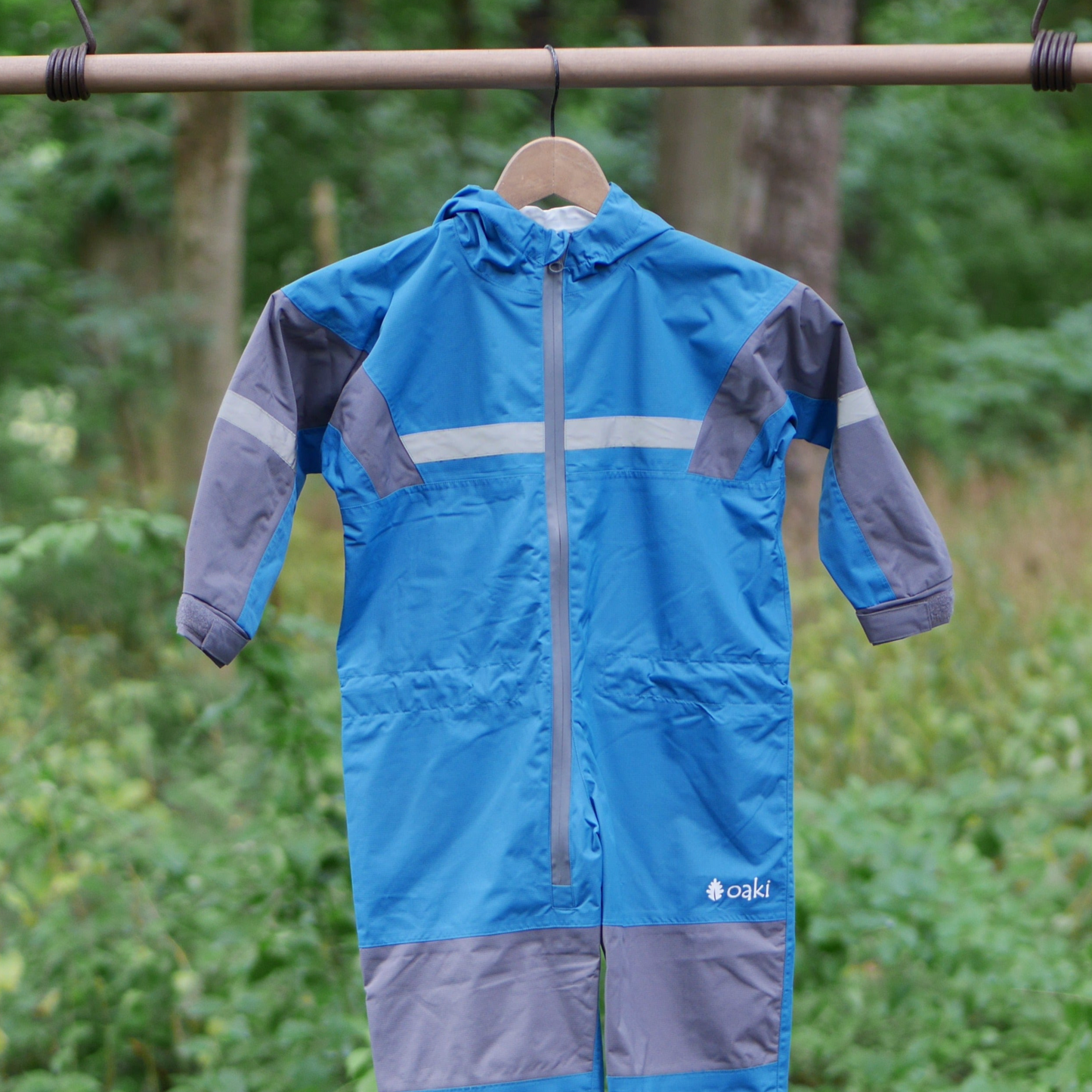 Kids' One-Piece Rain/Trail Suit - Celestial Blue - Size 4T