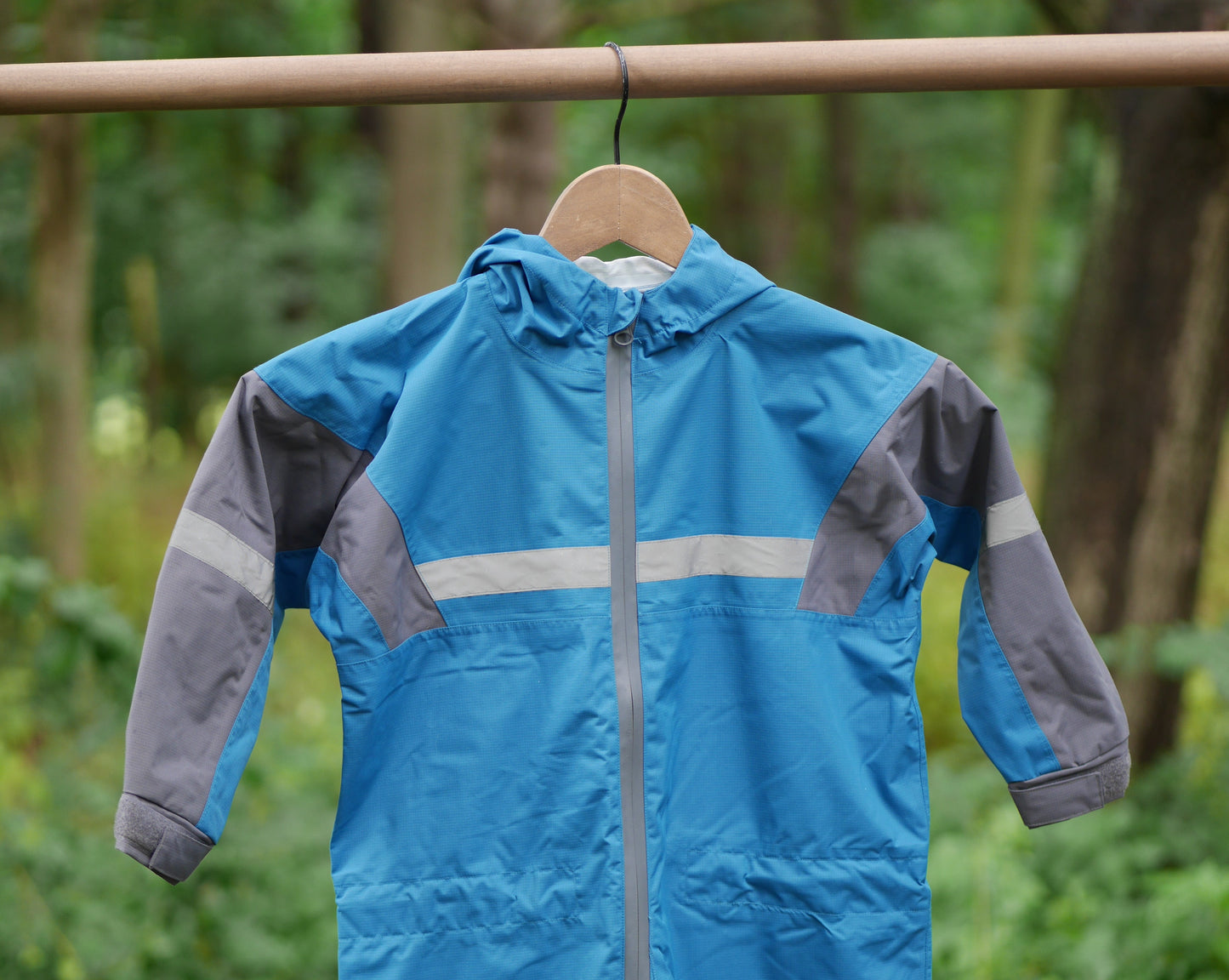 Kids' One-Piece Rain/Trail Suit - Celestial Blue - Size 4T