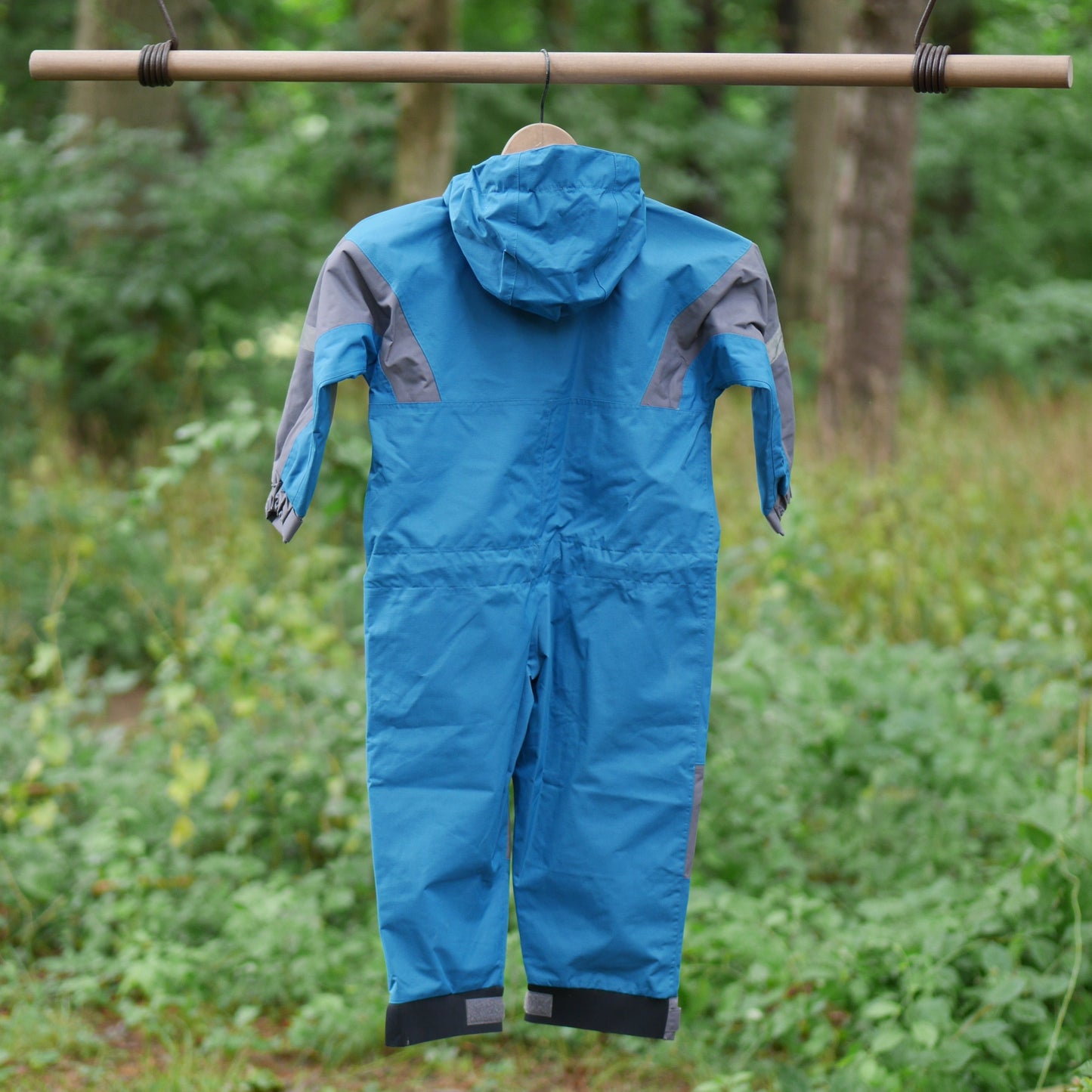 Kids' One-Piece Rain/Trail Suit - Celestial Blue - Size 4T