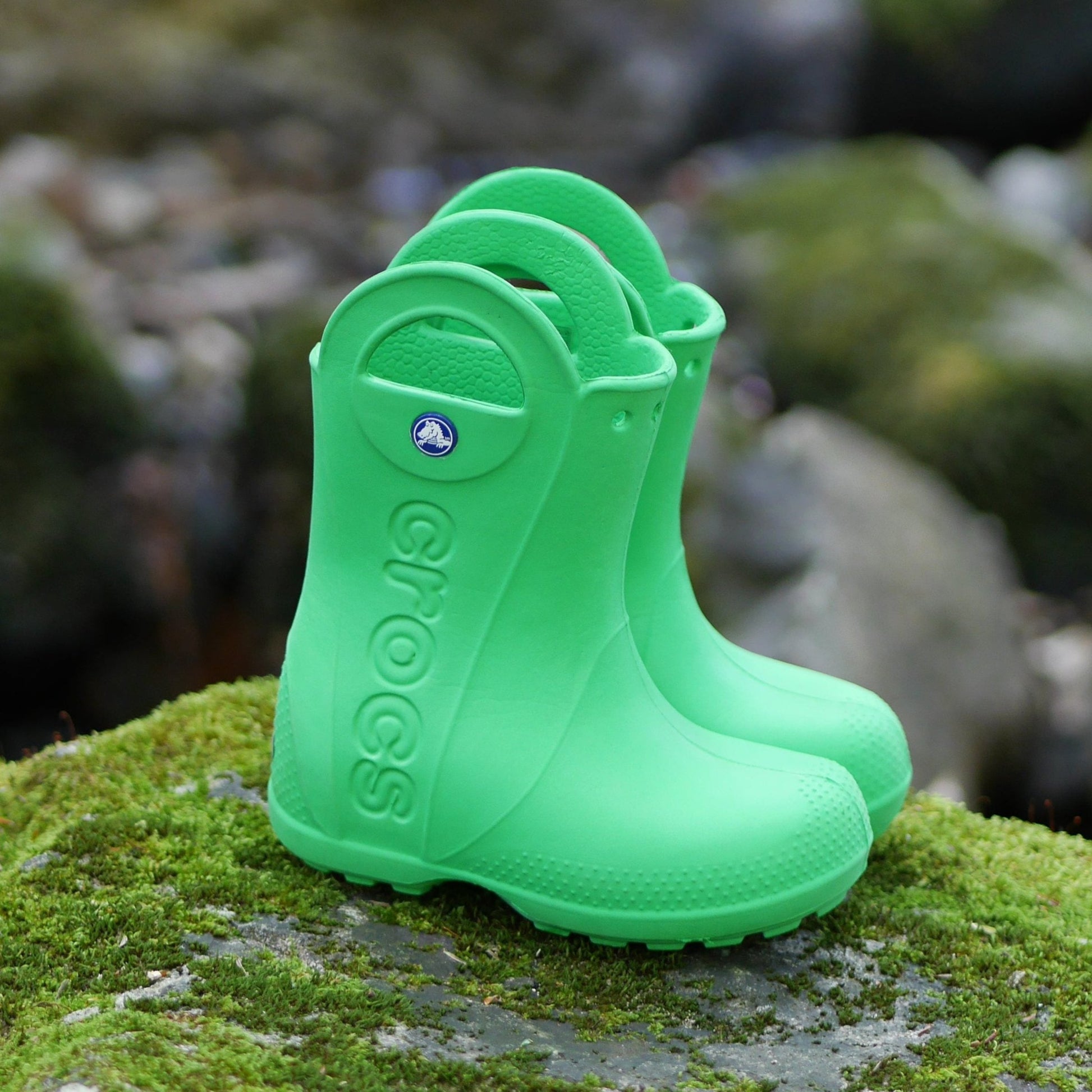 Handle It Kids' Rain Boot Grass Green Size C10